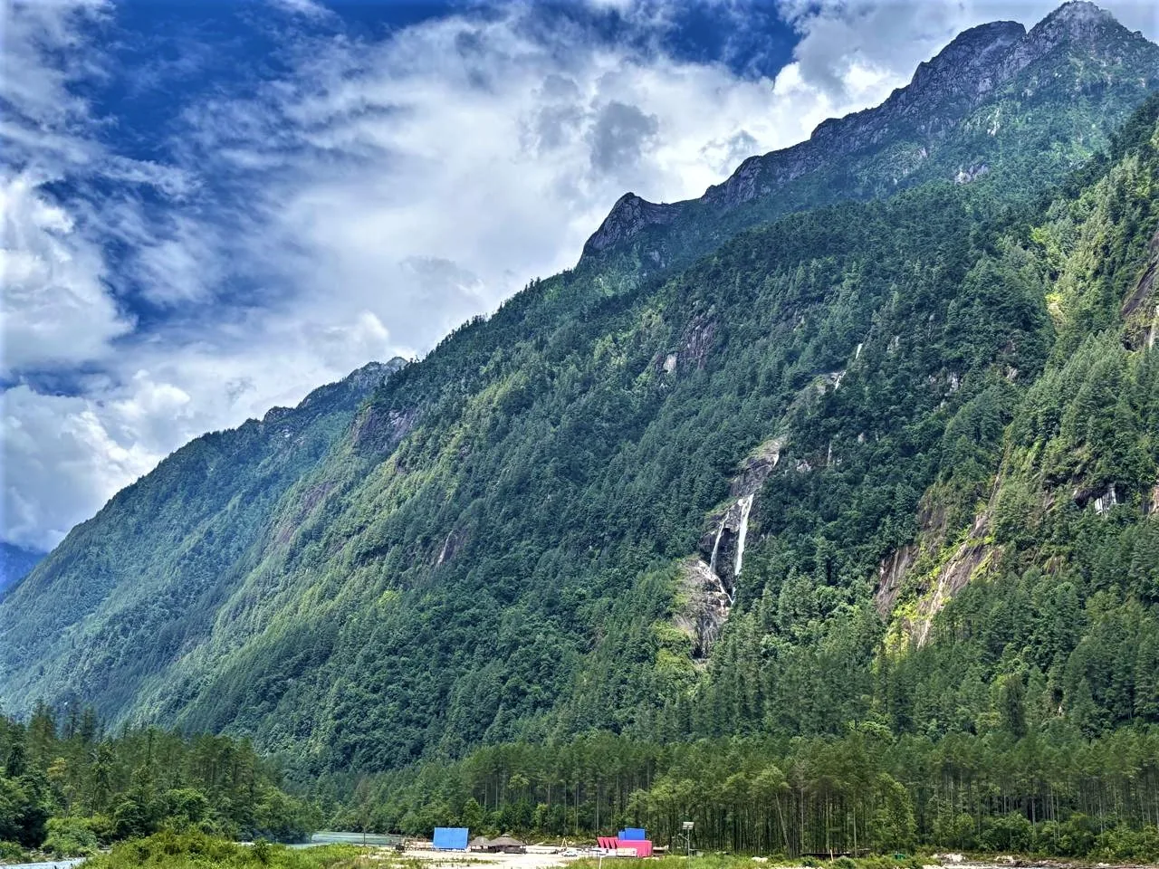 Valley landscape